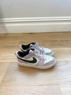 Nike Court Borough Kids Girls Low 2 PS in the 'Iced Lilac' Sneakers Shoes
